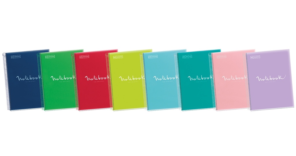 Cuaderno espiral 5x5 a4 90g 120h 5b