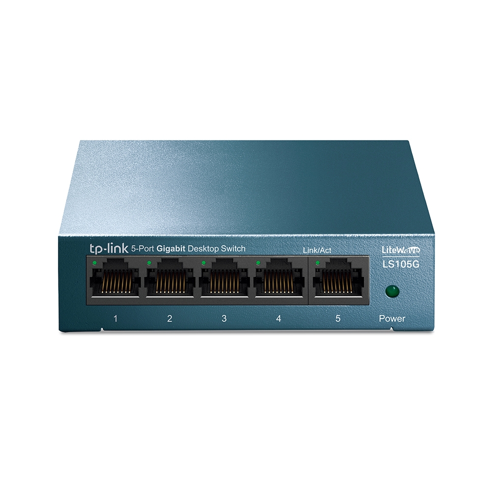 [LS105G] Switch sobremesa 10/100/1000mbps 5 puertos Tp-link