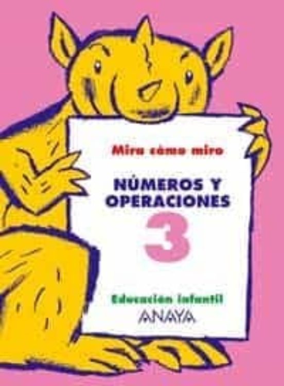 [9788466745000] Numeros y operaciones 3 (educacion infantil, 3-5)