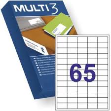 [10509] Etiquetas 38,0X 21,2 A4 500h Multi3