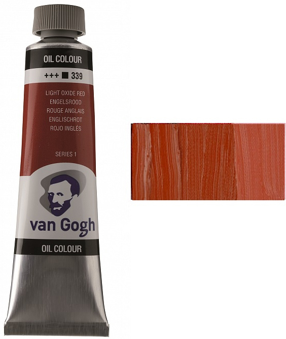 [02053393] Pintura Oleo 40ml rojo ingles Van Gogh
