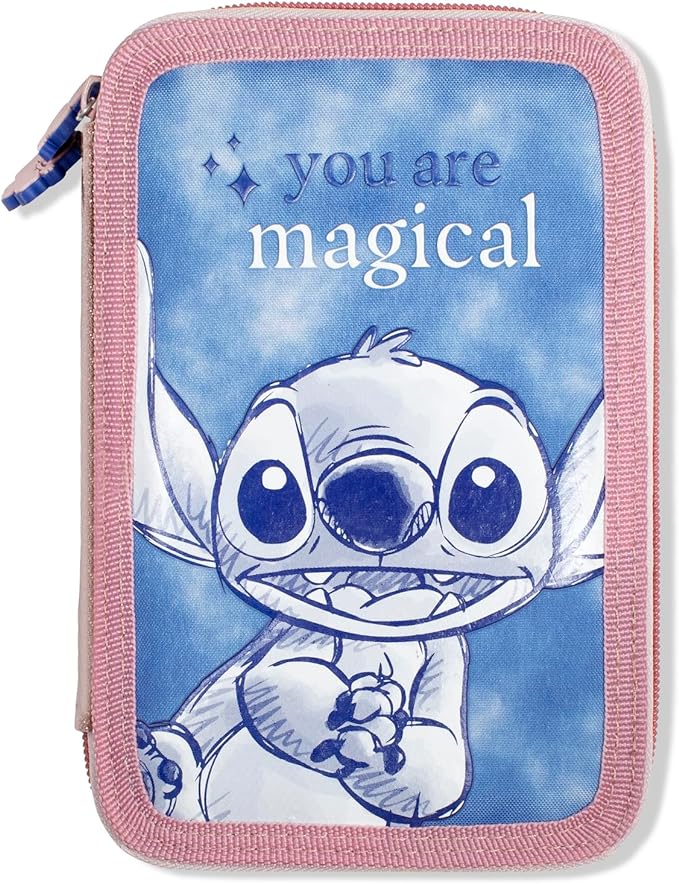 [ST00024] Plumier Stitch Disney Doble 14x20x5cm