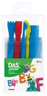 [F687800] Espátula para modelar 5 unidades Das Junior Fila
