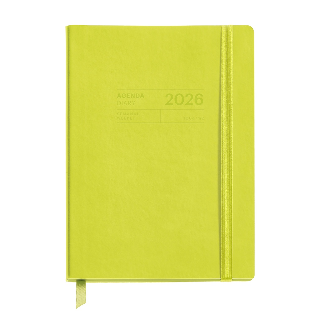 [MR26942] Agenda Escolar 16 Meses-14X19 Semana Vista Fluor Back To Basics 25_26