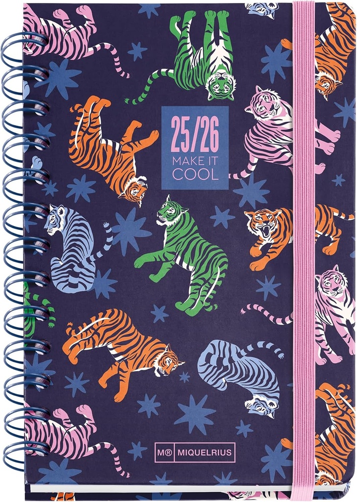 [MR26850] Agenda Escolar Activa Semana Vista Tigres 25_26