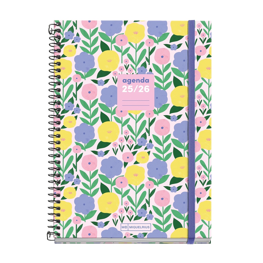 [MR26904] Agenda Escolar Plus Día Página Blossom 25_26