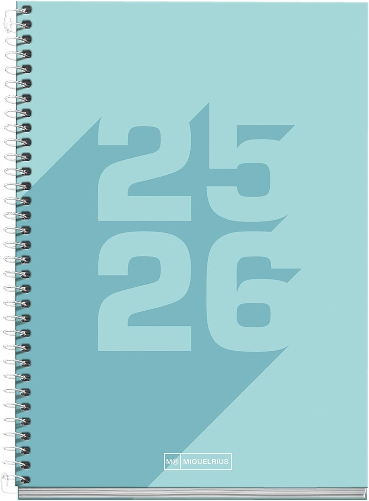 [MR26879] Agenda Escolar Plus Semana Vista Basic Azul 25_26