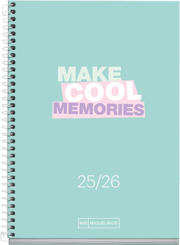 [MR26852] Agenda Escolar Activa Semana Vista Write Verde 25_26