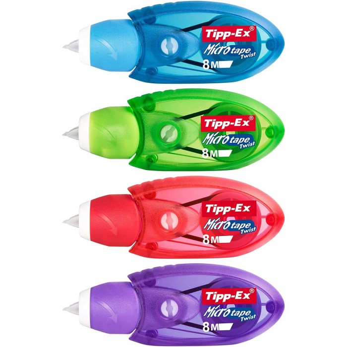 Corrector Tipp-ex cinta micro tape twist 5mm x 8m