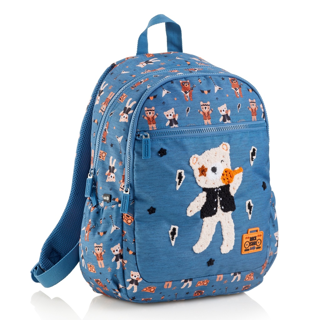 [MR19407] Mochila triple Lisboa recicl. Rock star