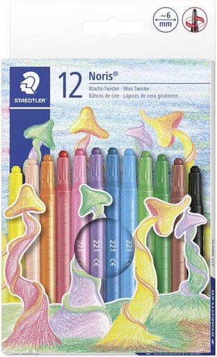 [221NWP12] CERAS 12 uds giratorias STAEDTLER 221 NWP12  