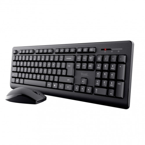 [25433] Teclado+raton Primo wireless español negro Trust