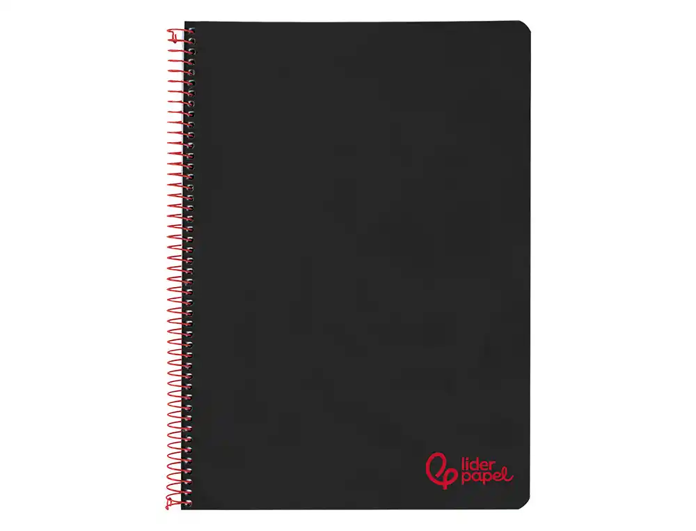 Cuaderno espiral 2L 2,5mm A4 90g 80h T/P C/M Liderpapel