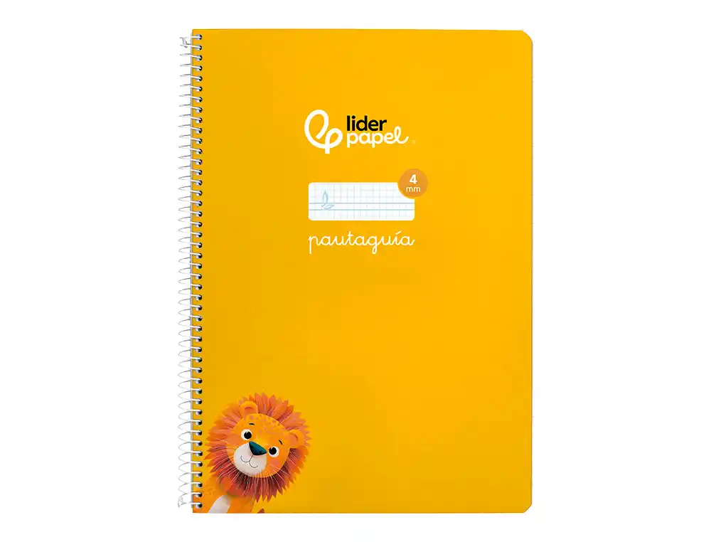 Cuaderno espiral 4X4 pautaguia A4 75g 80h T/B Liderpapel