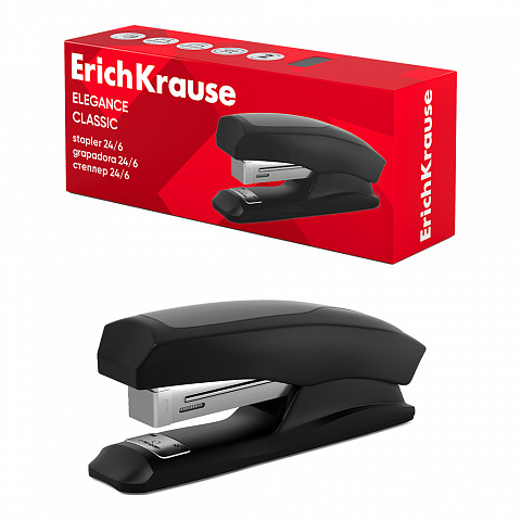 [2241] Grapadora 30h 24/6-26/6 Elegance Classic negro ErichKrause