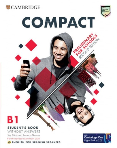 [9788413223865] Compact Preliminary for Schools Student`s Book without Answers with Digital Pack
