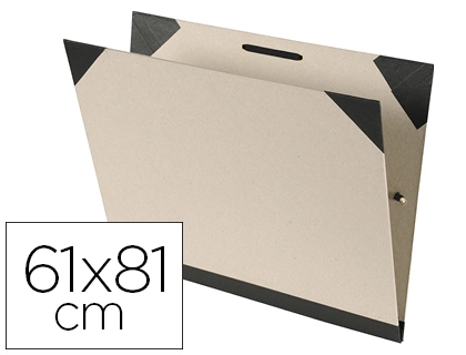 [C20000313500] Carpeta dibujo canson brut 61x81 cm con gomas color kraftclaro.