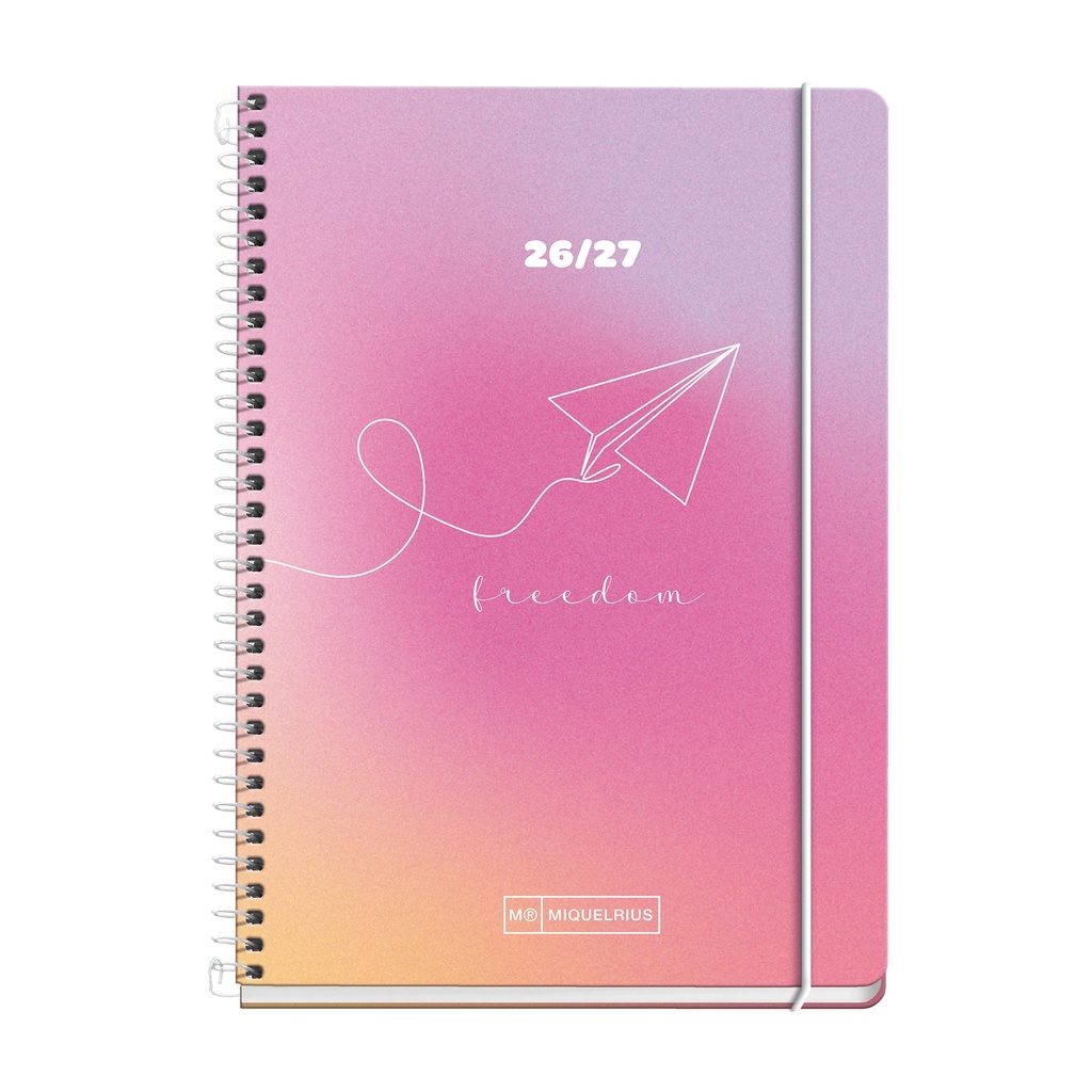 [MR21174] Agenda Escolar Activa Día Página Design Freedom 2026-27 Miquelrius