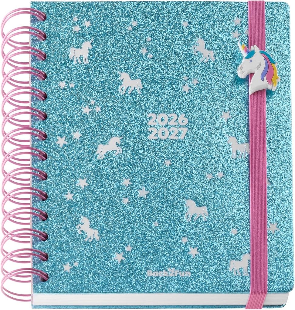 [MR26967] Agenda escolar  B2F D/P UNICORNIO 26_27 Miquelrius