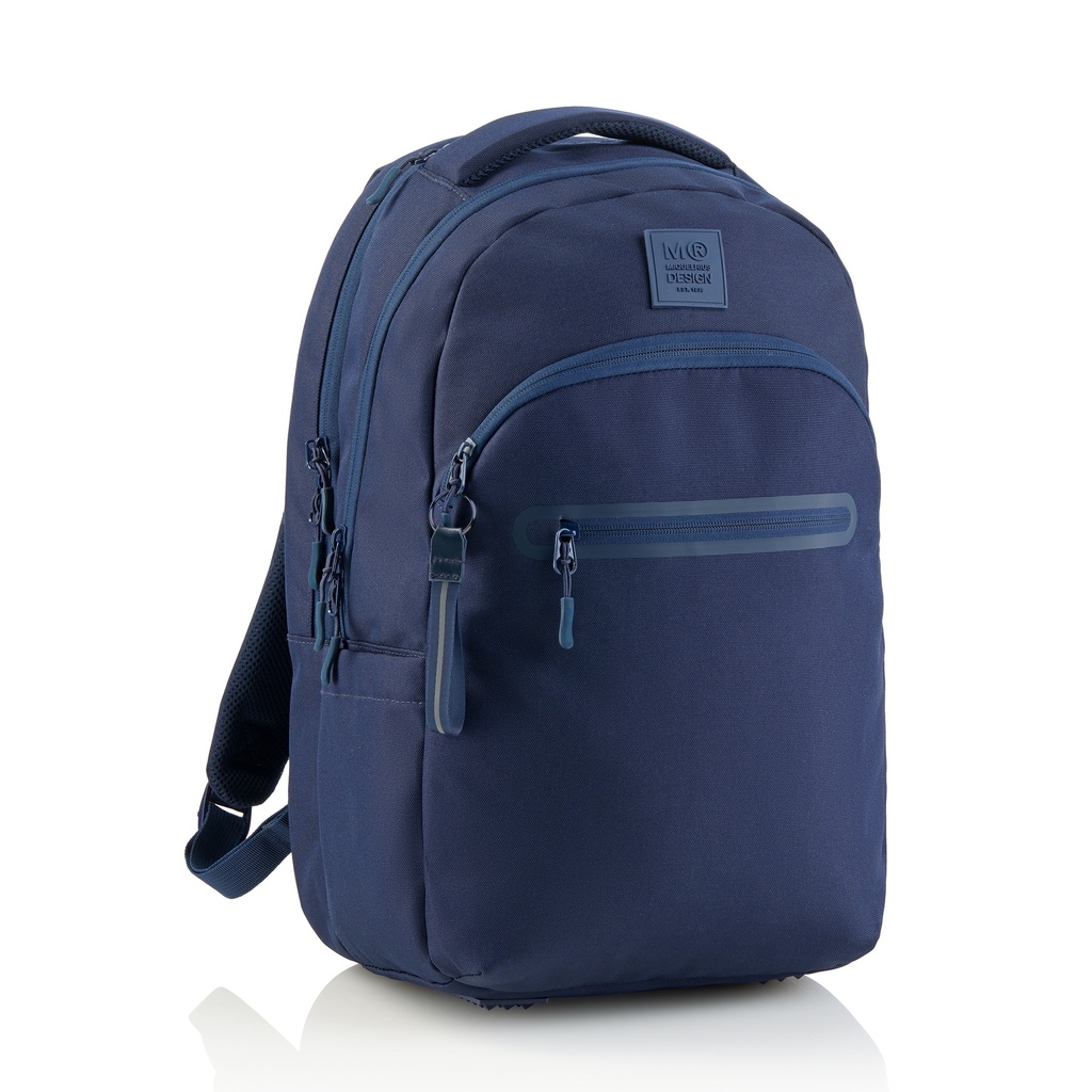 [MR19865] MOCHILA TRIPLE OSLO RECICL. RAW MARINO Miquelrius