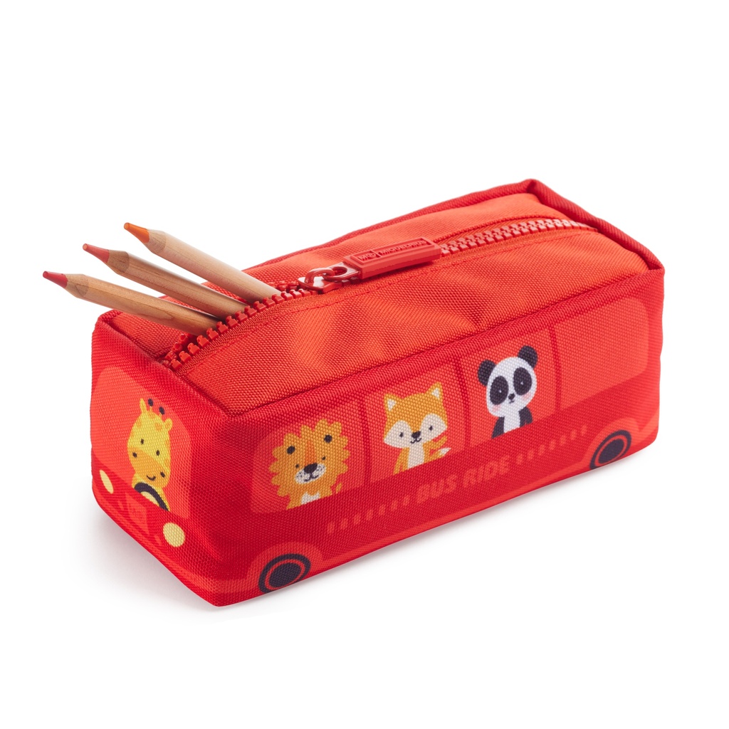 [MR19410] Portatodo Bus Stop Rojo Miquelrius