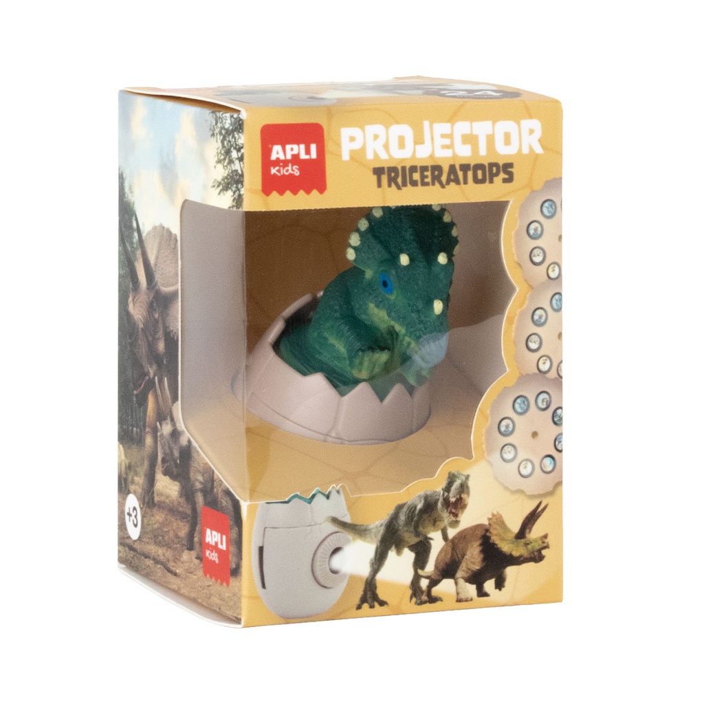 [20366] Proyector Dinosaurio Triceratops Apli