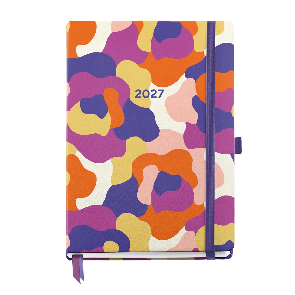 [MR25241] Agenda Plus Semana Vista Camuflaje 2027