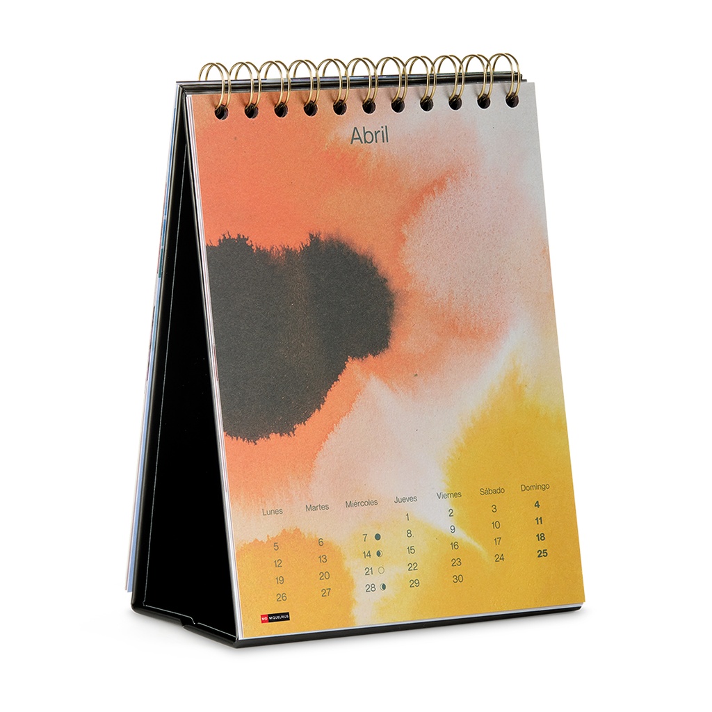 [MR28449] Calendario Sobremesa 15x20 Acuarela 2027