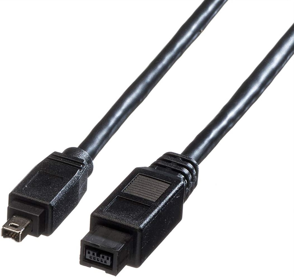 [11.02.9718] CABLE FIREWIRE 9P/4P 1.8M ROLINE