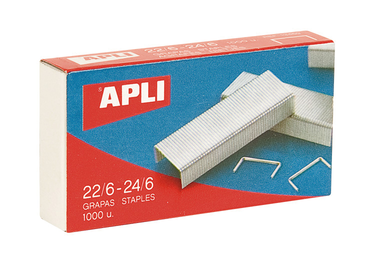 [13469] Grapas galvanizadas 22/6-24/6 1000uds Apli