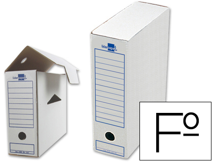 [DF02-14309] ARCHIVADOR DEFINITIVO Fº BLANCO LIDERPAPEL