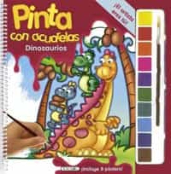 [9788499136790] Dinosaurios: pinta con acuarelas