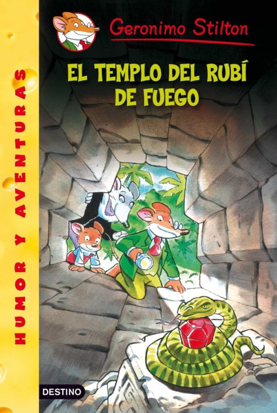 [9788408007982] Geronimo stilton 48: el templo del rubi de fuego