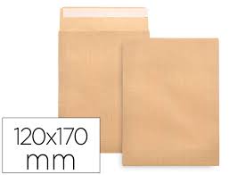 [SB47-31934] Sobre salario Kraft 120x170 N2 1000uds tira silicona Liderpapel