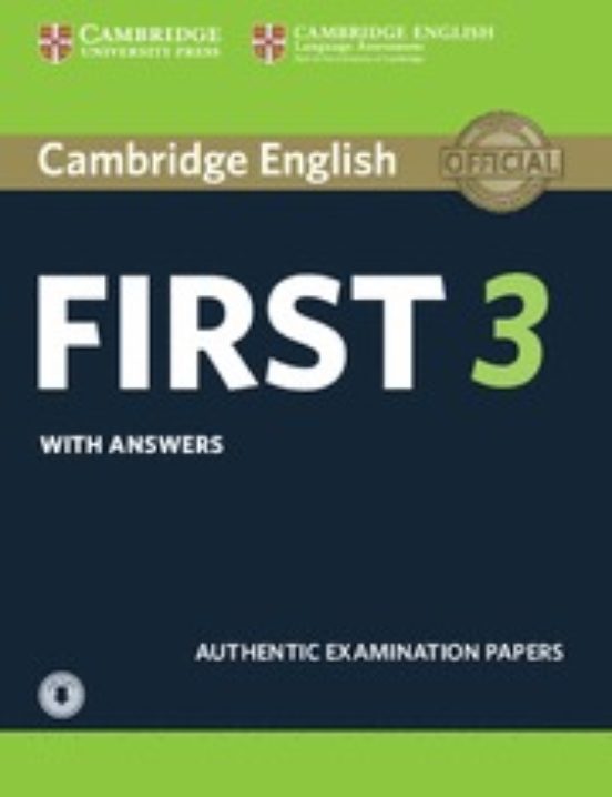 [9781108380782] Cambridge english first 3 student s book with answers with audio