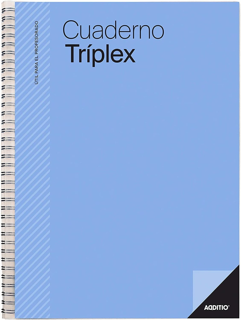 [P192-59476] Additio P192 Cuaderno Tríplex, Colores Surtidos