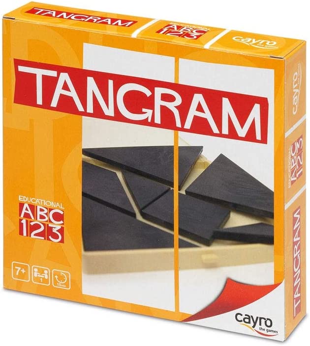 [123] Tangram en Caja de plástico Cayro