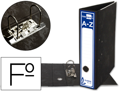 [AZ02] ARCHIVADOR Fº 2A L80MM S/RANDO LIDERPAPEL AZ