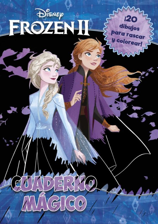 [9788417062019] Frozen 2. cuaderno magico: 20 dibujos para rascar y colorear